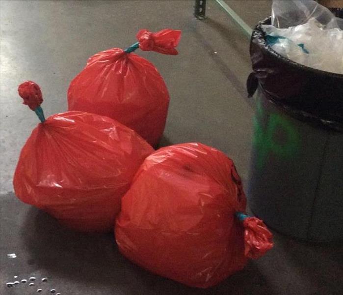 Biohazard trashbags